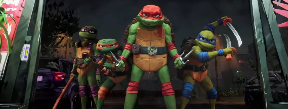 TMNT : Mutant Mayhem : une featurette sur le côté adolescent du film avec Seth Rogen et les jeunes comédiens des Tortues