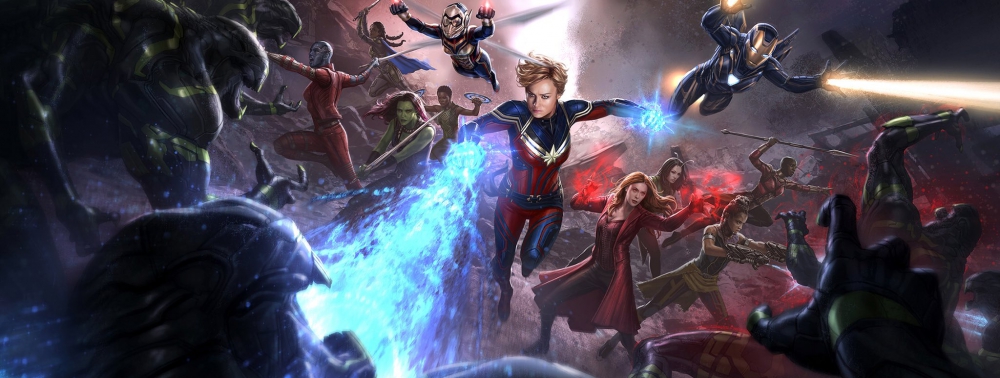 Andy Park révèle son (superbe) concept-art de la réunion de super-héroïne d'Avengers : Endgame