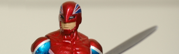 Review de Captain Britain de la gamme Captain America - First Avenger - par Hasbro