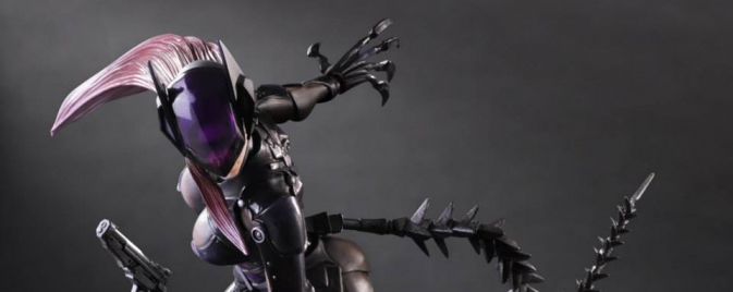 Une figurine de Catwoman designée par Tetsuya Nomura