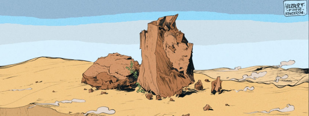 Paul Pope participe au mook Dune, à soutenir sur Ulule