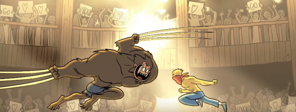 Wolverine clashe Bart Simpson dans la délirante nouvelle série d'animation Rap Fighter Cup