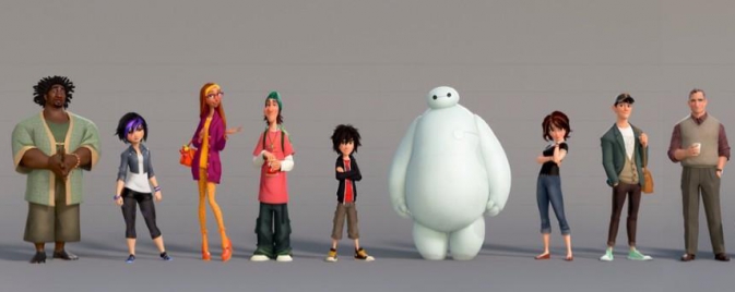 Le plein de concept-arts pour Big Hero 6