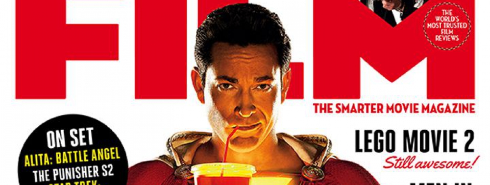 Shazam poursuit sa promo en couverture de Total Film (avec deux nouvelles images)