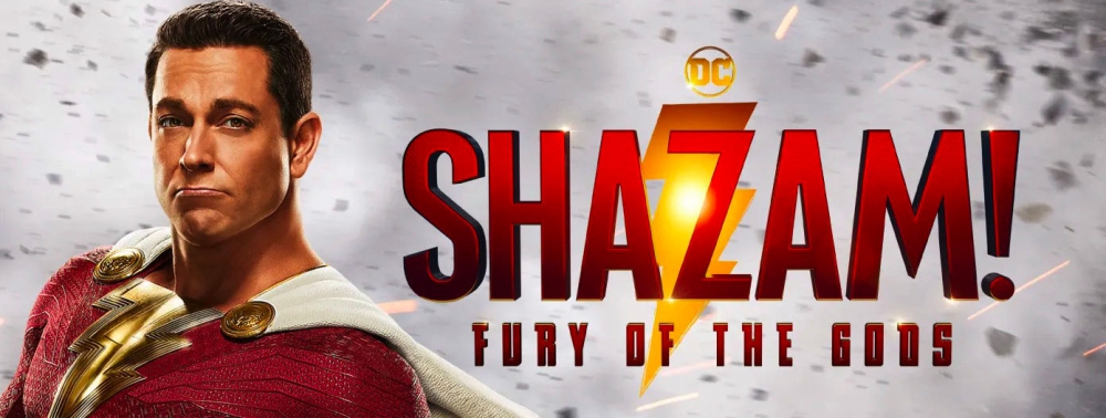 Shazam! La Rage des Dieux s'offre un poster ''salut, ça farte ?'' avec Zachary Levice de Nice