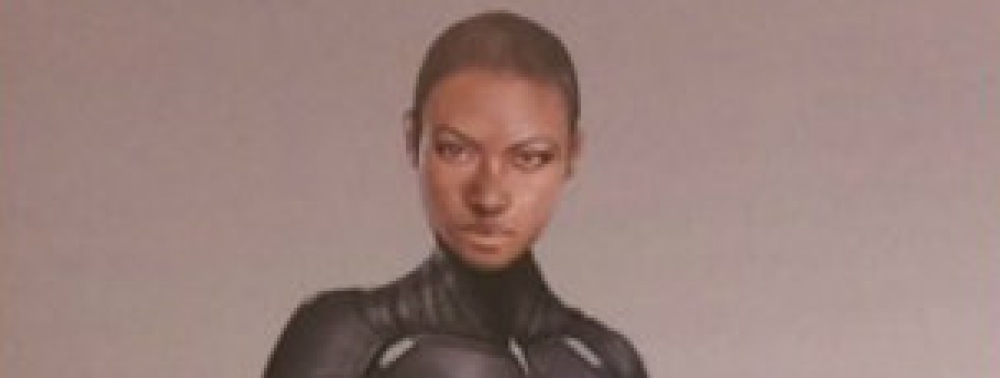 Un concept-art imagine Shuri en costume façon Black Panther