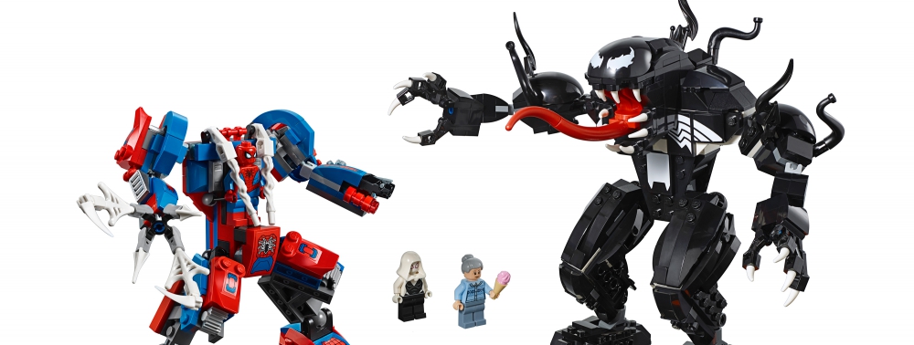 Lego dévoile un joli set Mech Spider-Man contre Mech Venom