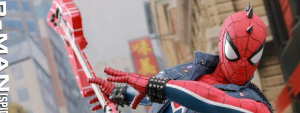 Le Spider-Punk façon PS4 a droit à une (très) jolie figurine chez Hot Toys