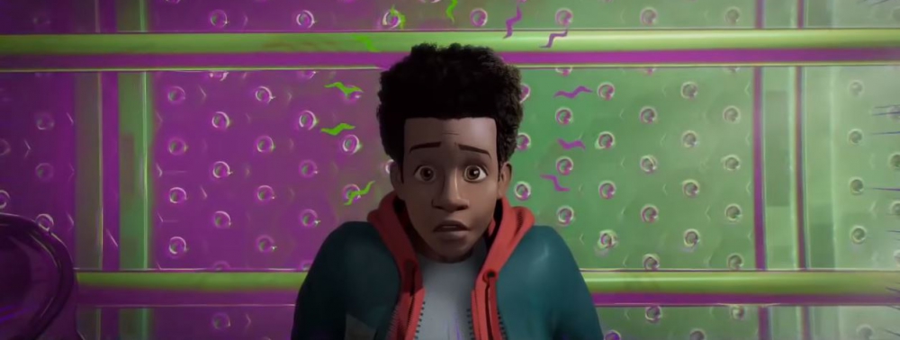 Shameik Moore (Miles Morales) et Jake Johnson (Peter Parker) présentent Spider-Man : New Generation en vidéo