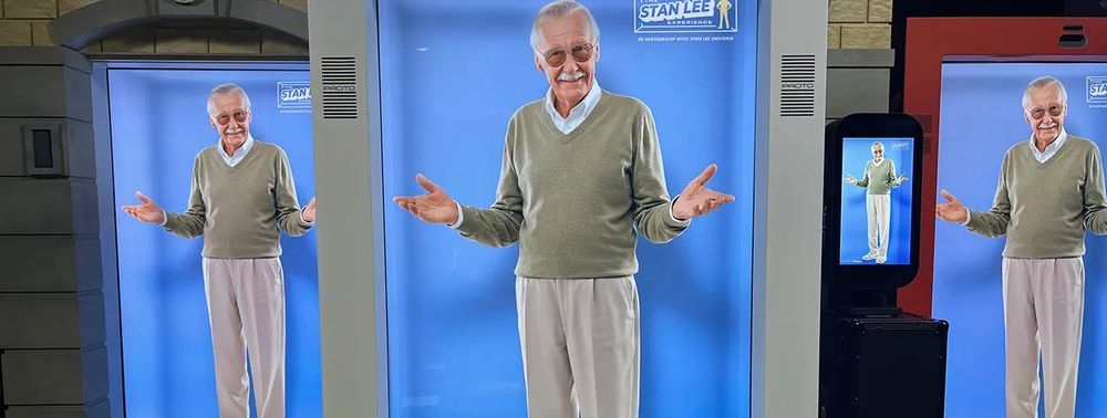 Stan Lee sera présent en hologramme/IA à la prochaine L.A. Comic Con (oui)