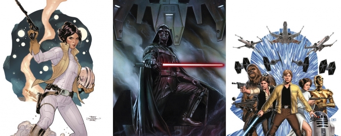 SDCC 2014 : Sept stars de Marvel pour trois comics Star Wars !