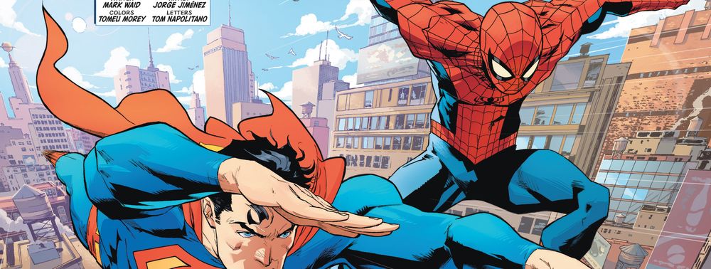 Superman/Spider-Man #1 : le crossover DC/Marvel fait le plein de variantes et de preview pour sa sortie ! Superman/Spider-Man #1 : le crossover DC/Marvel fait le plein de variantes et de preview pour sa sortie !