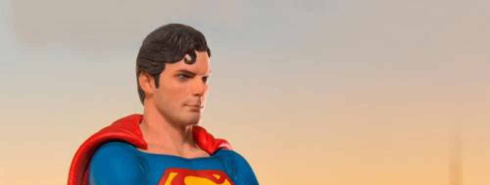 Iron Studios présente une statuette de Superman aux traits de Christopher Reeve