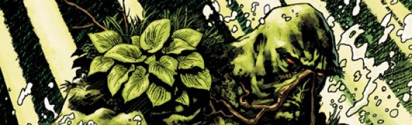 Relaunch DC : une double page de Swamp Thing #1