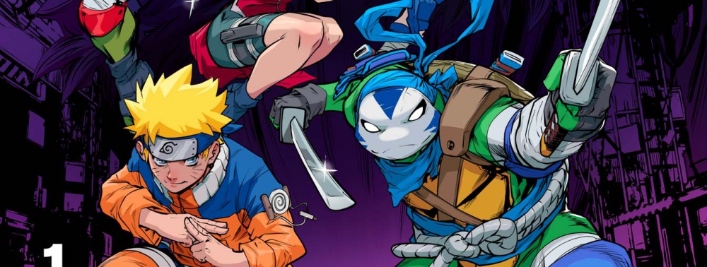 TMNT x Naruto : le crossover de ninjas en comics confirmé chez IDW pour novembre 2024 !