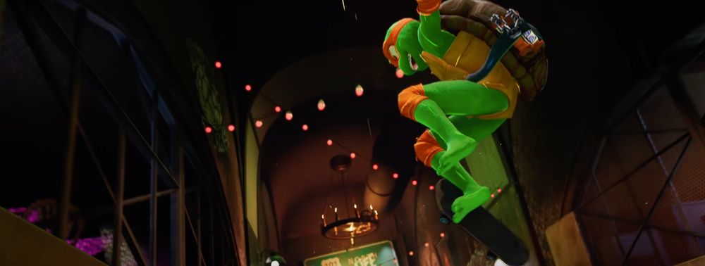 Les Tortues Ninja s'invitent dans Tony Hawk's Pro Skater 3+4