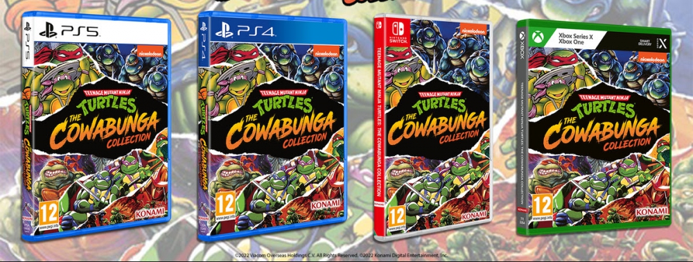 TMNT : The Cowabunga Collection sortira en version physique le 30 août 2022