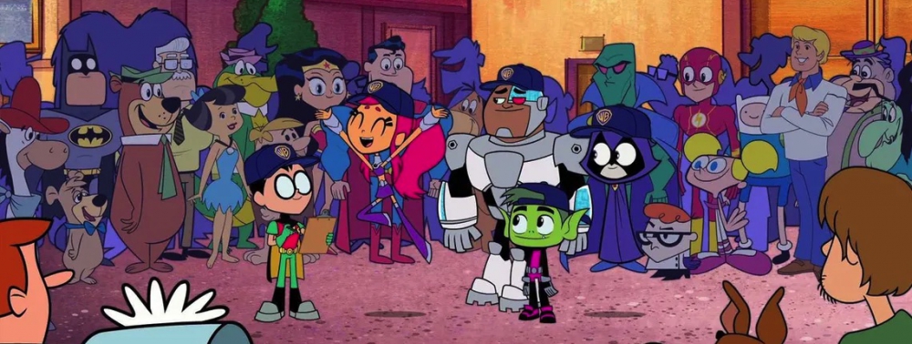 Un premier clip pour l'épisode spécial crossover Teen Titans GO! : Warner Bros 100th Anniversary