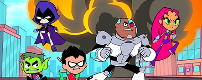 Les débuts de Teen Titans Go! en avril