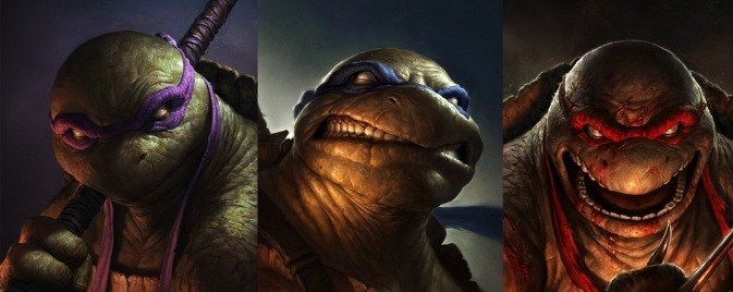 Un premier concept-art pour Ninja Turtles