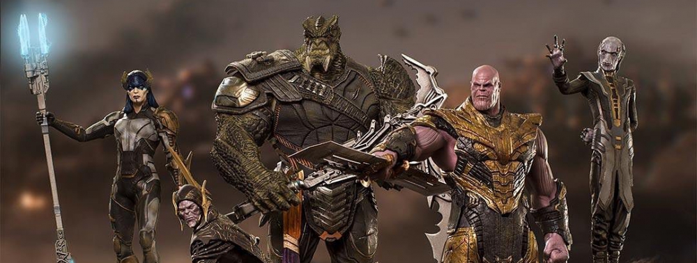 Iron Studios dévoile ses jolies statuettes de Thanos et son Black Order façon Avengers : Endgame