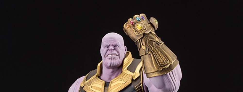 Thanos s'invite le poing levé chez Kotobukiya
