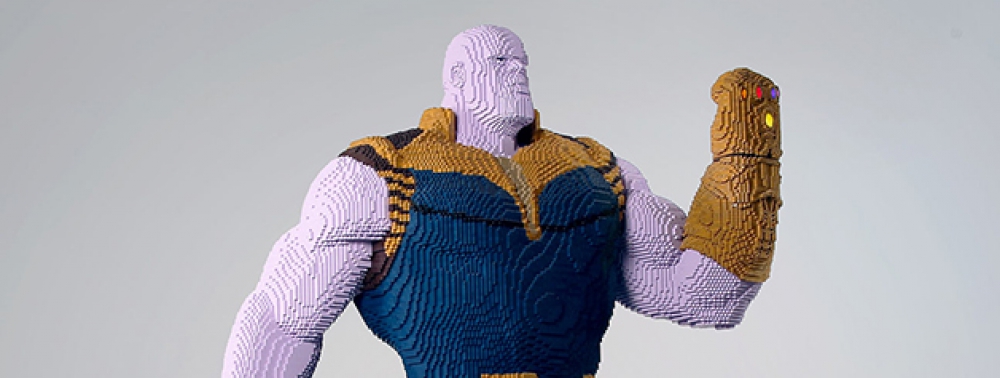 Un gigantesque Thanos en Lego se montre pour la SDCC 2018