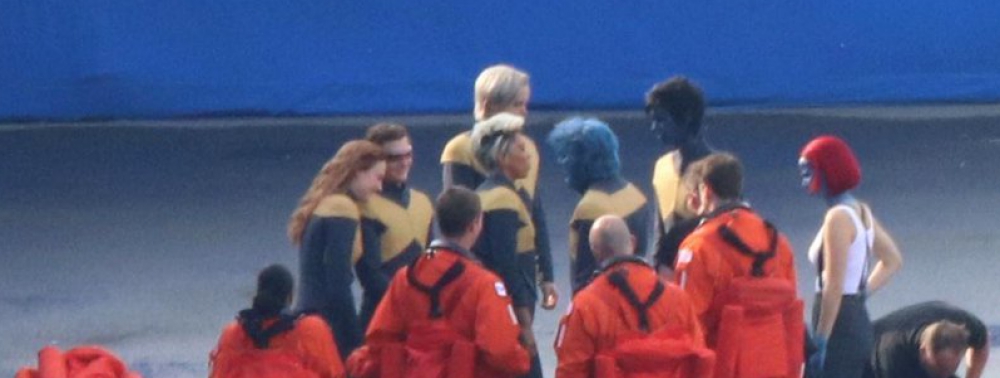 Une photo de tournage laisse entrevoir les nouveaux costumes des X-Men pour Dark Phoenix