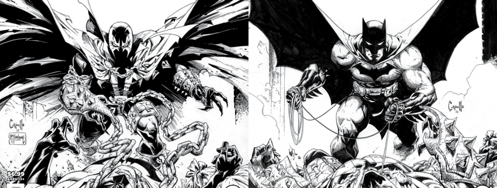 Le crossover Batman/Spawn #1 de retour dans une édition Unplugged (encrée et sans dialogues)