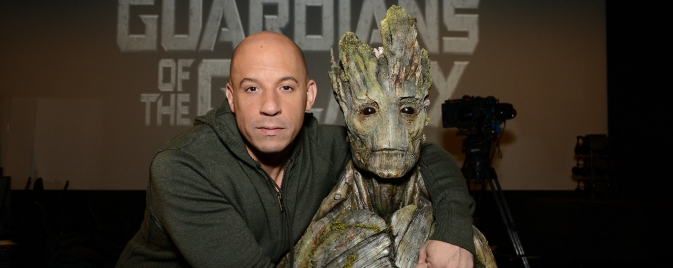 Vin Diesel est officiellement Groot dans Guardians of the Galaxy