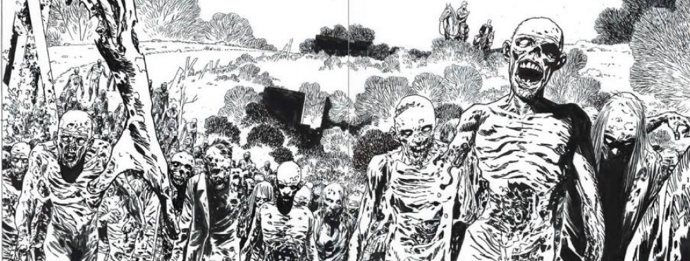 The Walking Dead : une exposition de planches originales à Comic Con Paris 2018