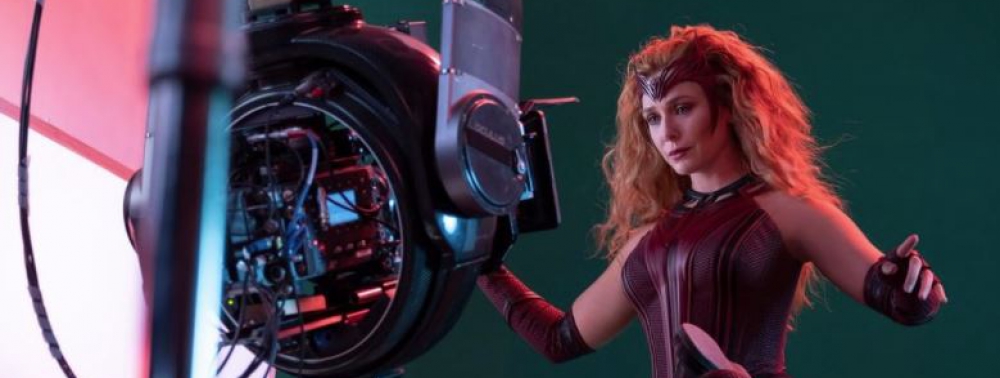 Marvel partage une série de photos du tournage de WandaVision avec les oreilles de Paul Bettany