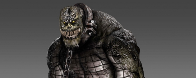 Une figurine Killer Croc pour Batman : Arkham Origins