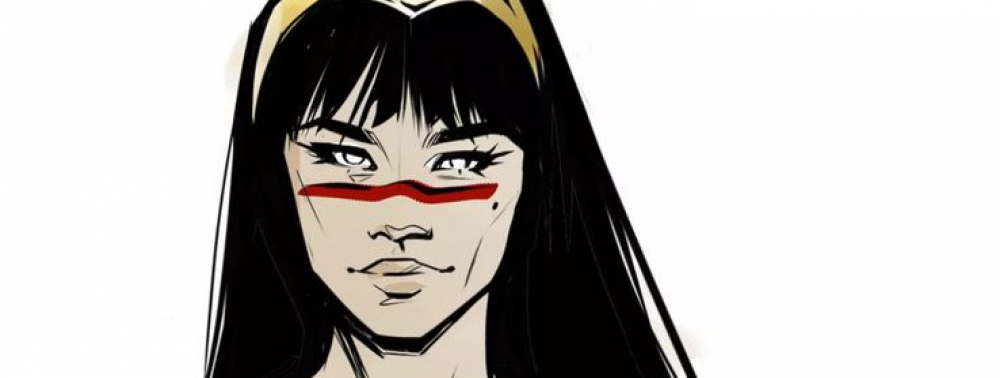 Yara Flor s'offre un nouveau costume pour sa série Wonder Girl