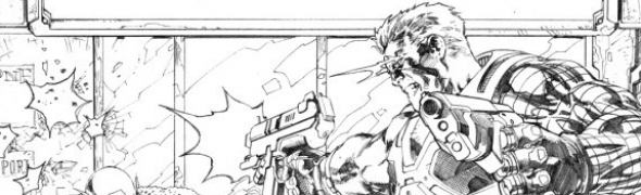 Joe Quesada y va de sa couverture pour Avengers : X-Sanction