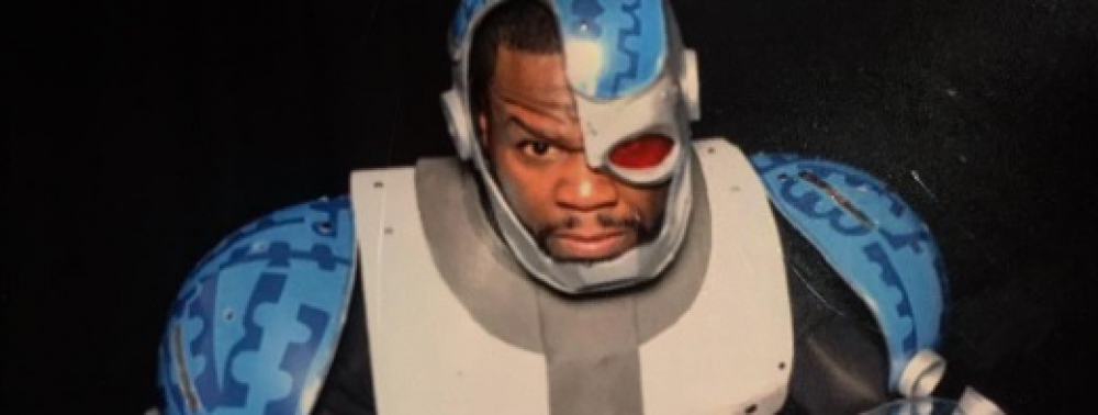 50 Cent enfile le costume de Cyborg pour l'anniversaire de son fils