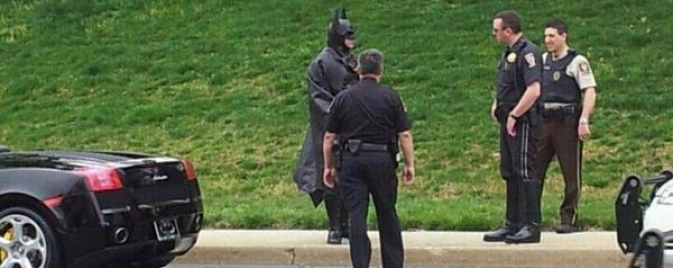 Batman et sa Lambo'
