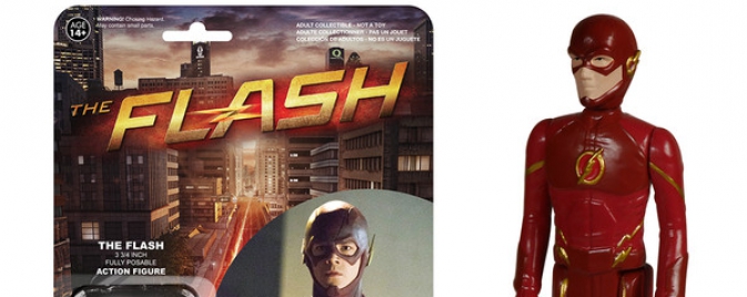 Une série de figurines façon années 80/90 pour Arrow et The Flash