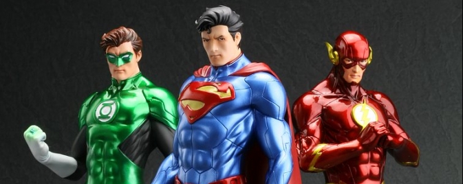 La Justice League New 52 au complet chez kotobukiya