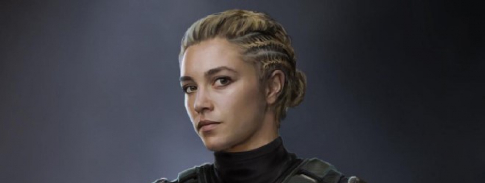 Hawkeye : un concept-art de Yelena (Florence Pugh) en Black Widow