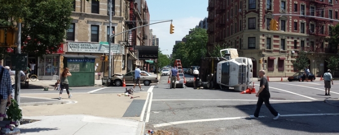 Une vidéo et des photos de tournage pour la série Daredevil