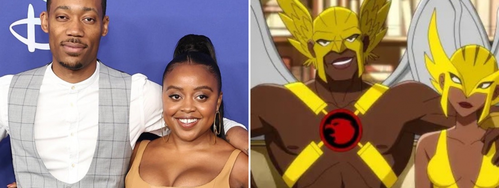 Harley Quinn : Quinta Brunson and Tyler James Williams (Abbott Elementary) seront Hawkgirl et Hawkman dans la série animée