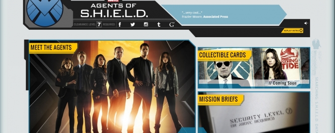 Agents of SH.I.E.L.D. : découvrez le site officiel de la série