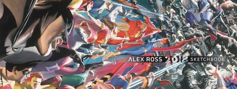 Le nouveau sketchbook d'Alex Ross commence à se montrer