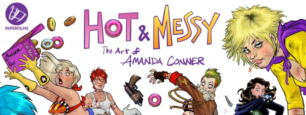 L'artbook pour adultes ''Hot & Messy'' d'Amanda Conner annoncé sur Kickstarter