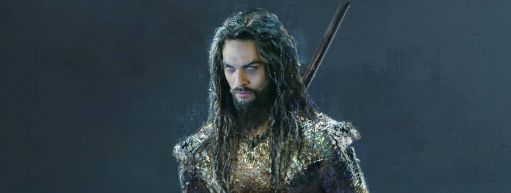 Aquaman : un Momoa moins musclé et un Vulko barbu se montrent dans les concept arts du film