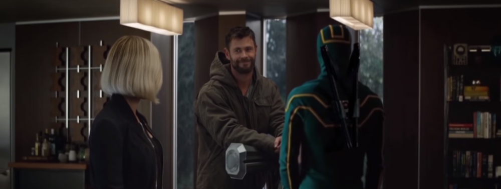 Un étrange hommage à Kick-Ass se glisse dans le Weird Trailer d'Avengers Endgame