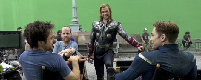 Une vidéo des Avengers en plein tournage
