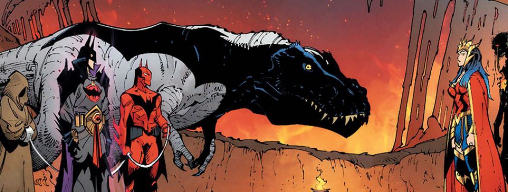 Il y a un Bat-T-Rex dans de nouvelles planches intérieures de Dark Nights : Death Metal #1
