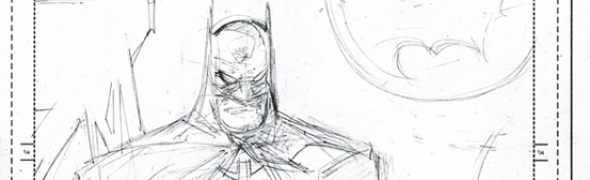 Premier rough de Batman & Robin par Greg Capullo!
